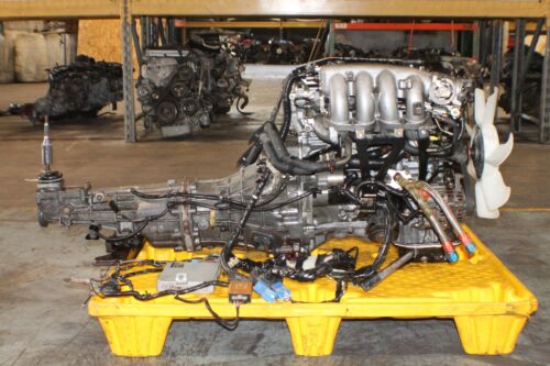 NISSAN SILVIA S14 2.0L DOHC TURBO ENGINE 5-SPEED TRANSMISSION ECU JDM SR20DET S14 240SX #1 2