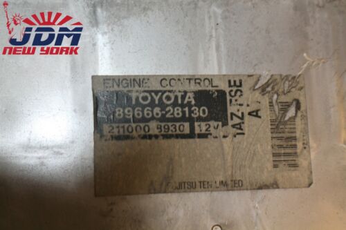 USED JDM TOYOTA NOAH A/T ECM / ECU ENGINE CONTROL UNIT 89666-28130 JDM 1AZ-FSE 1