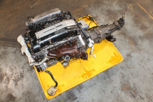 NISSAN SILVIA S14 2.0L DOHC TURBO ENGINE 5-SPEED TRANSMISSION ECU JDM SR20DET S14 240SX #1
