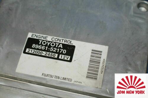JDM 04-12 TOYOTA PORTE CBA 1.5L 4CYL A/T FWD OEM ECU #89661-52170 JDM 1NZ-FE 2