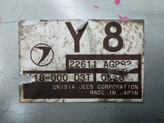 JDM Subaru Legacy B4 BE5 2.5L Automatic ECU ECM Computer Brain EJ206 22611 AG292