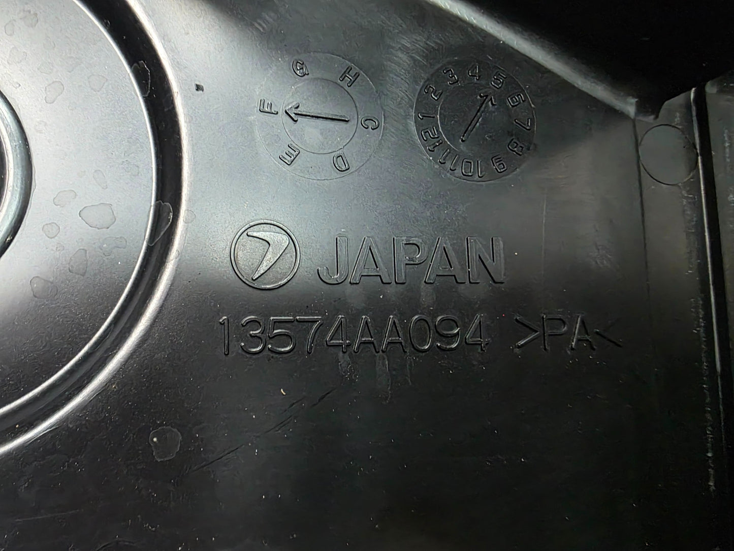 02-05 Subaru Impreza WRX 2.0L OEM LH Left Set Timing Cover JDM 13574AA094 #2
