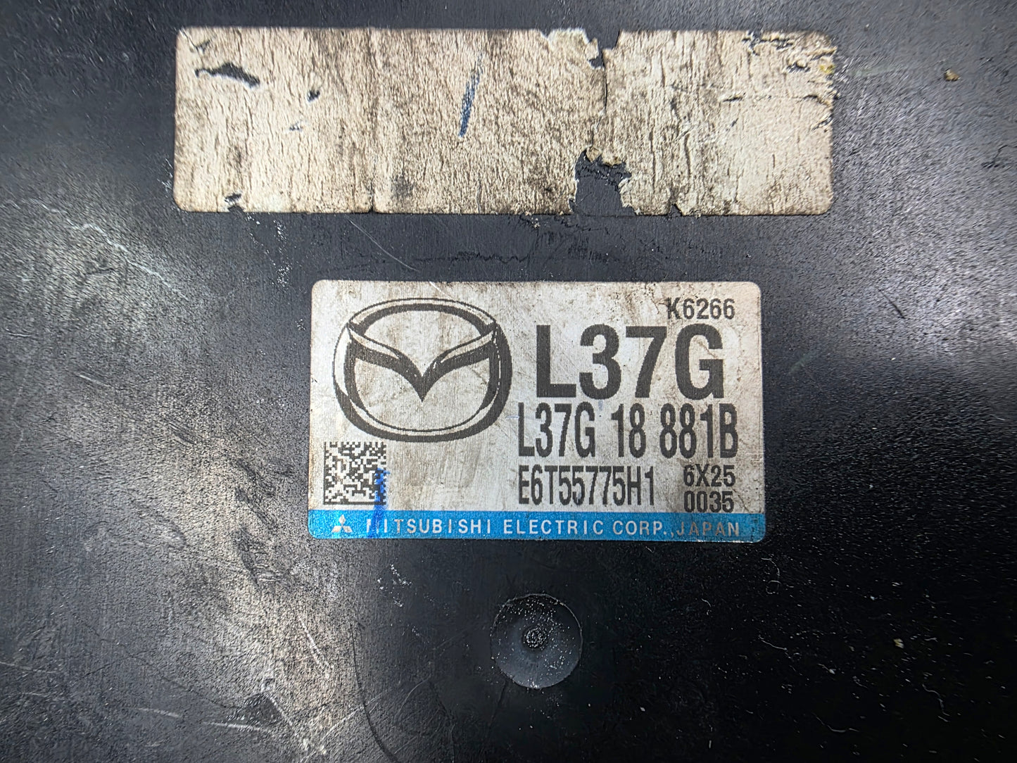 JDM Mazda 2.3L Turbo OEM Auto ECU (Engine Control Unit) E6T55775H1 L3-VDT L37G