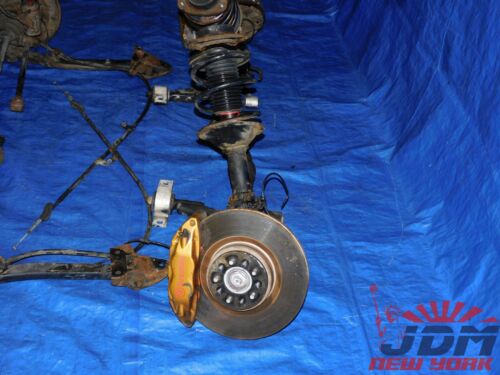 JDM SUBARU IMPREZA WRX STI V7 OEM 5-LUG BREMBO FRONT+REAR BRAKE KIT SET #2 1