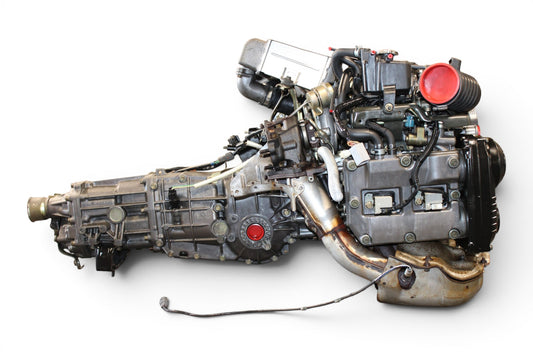 JDM Subaru Impreza WRX 2.0L AVCS Turbo Engine 5-Speed Manual Transmission ej205 ty754vb6aa #2