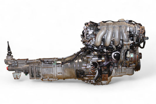 JDM Mazda Miata MX-5 1.8L DOHC VVT Engine & 5-Speed Manual Transmission bp #1