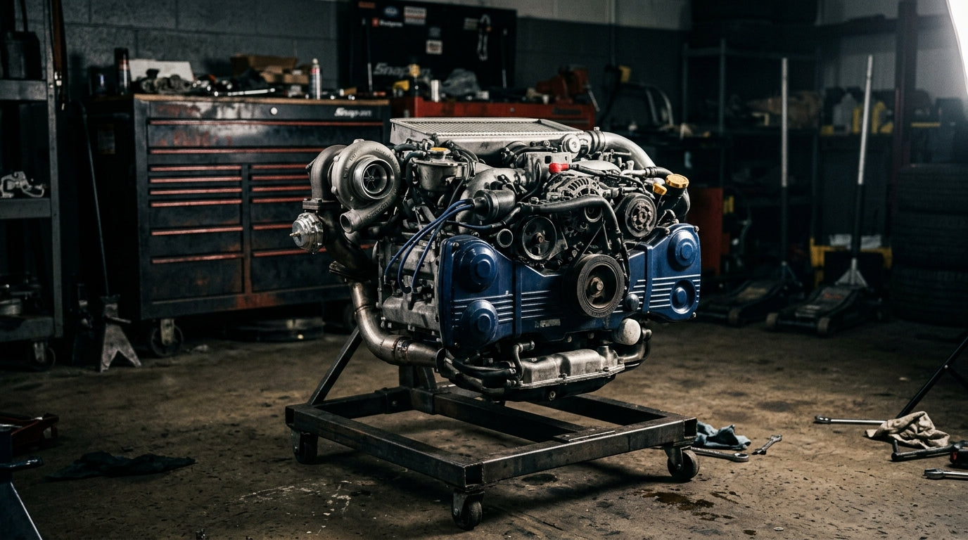 Subaru EJ255 vs EJ257: WRX vs STI Engine Differences Explained