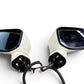 2006-2011 Honda Civic Sedan OEM White Power Mirrors w/ Turn Signals L & R SNA JDM #4