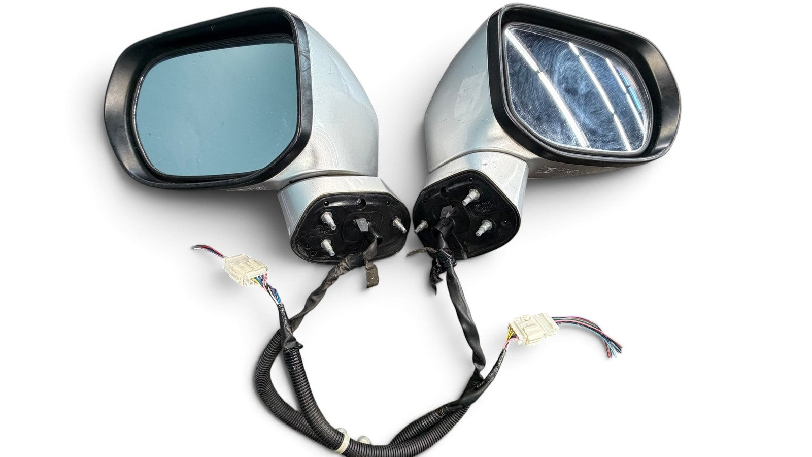 2006-2011 Honda Civic Sedan OEM Gray Power Mirrors w/ Turn Signals L & R SNA JDM #5