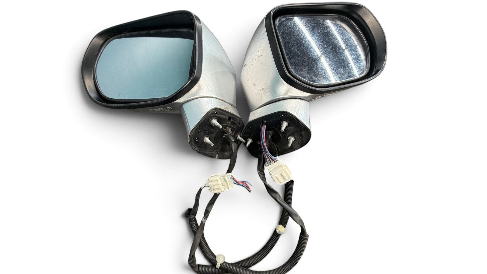 06-11 Honda Civic Sedan OEM Gray Power Mirrors w/ Turn Signals L & R SNA JDM #10