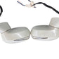 2006-2011 Honda Civic Sedan OEM White Power Mirrors w/ Turn Signals L & R SNA JDM #5