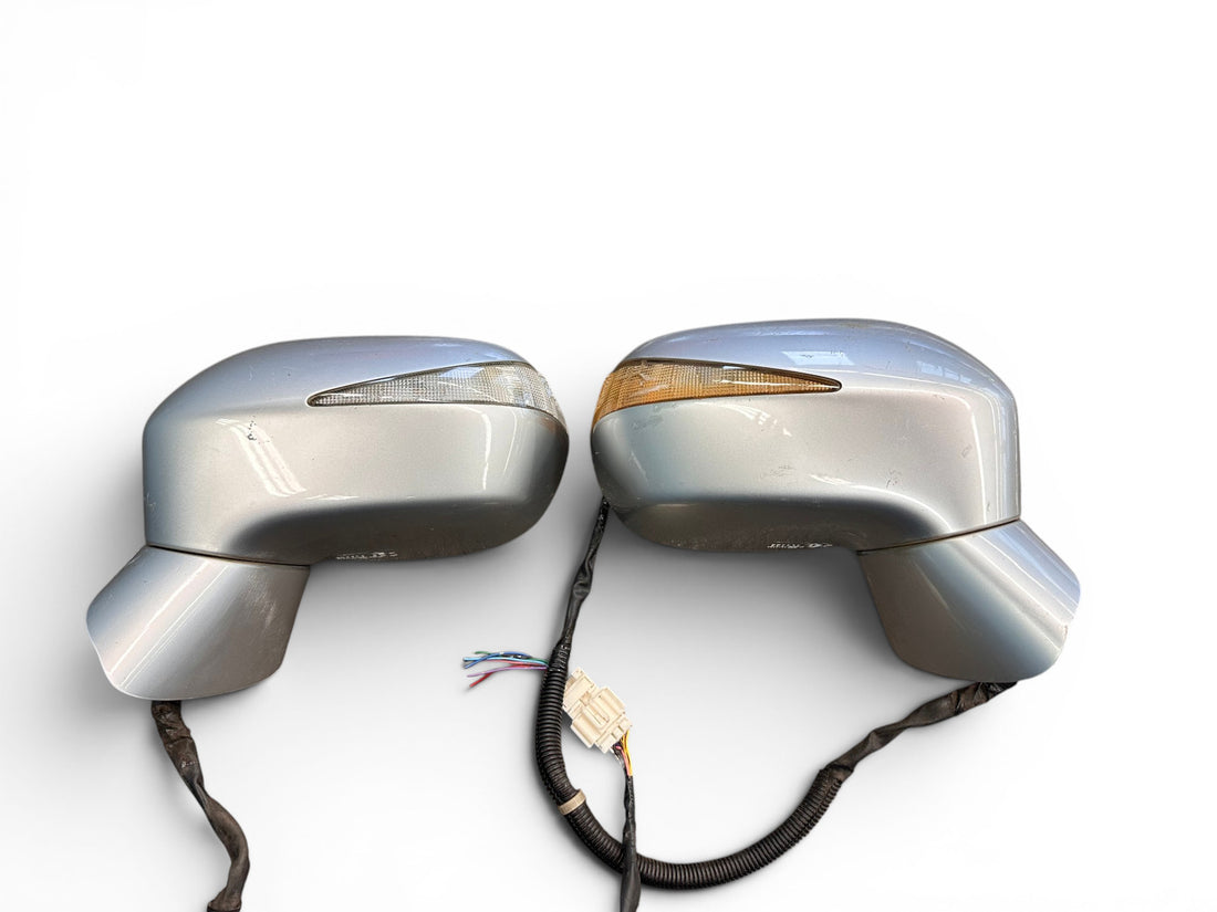2006-2011 Honda Civic Sedan OEM Gray Power Mirrors w/ Turn Signals L & R SNA JDM # 8