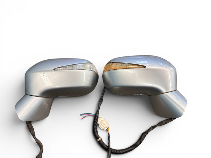2006-2011 Honda Civic Sedan OEM Gray Power Mirrors w/ Turn Signals L & R SNA JDM # 8