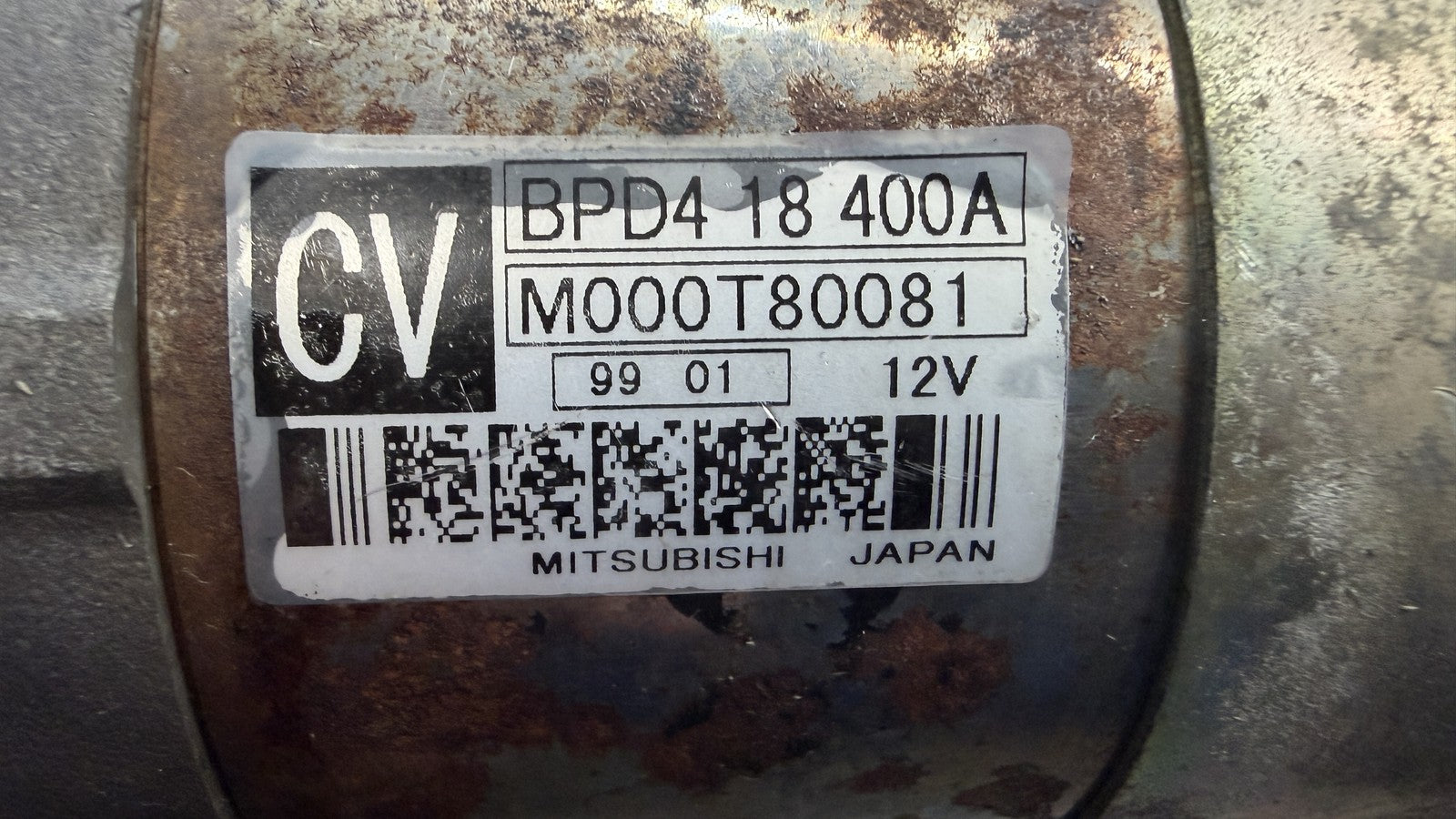 1999 2000 2001 2002 2003 2004 2005 Mazda Miata OEM Engine Starter JDM BPD418400A
