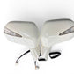 2006-2011 Honda Civic Sedan OEM White Power Mirrors w/ Turn Signals L & R SNA JDM #6