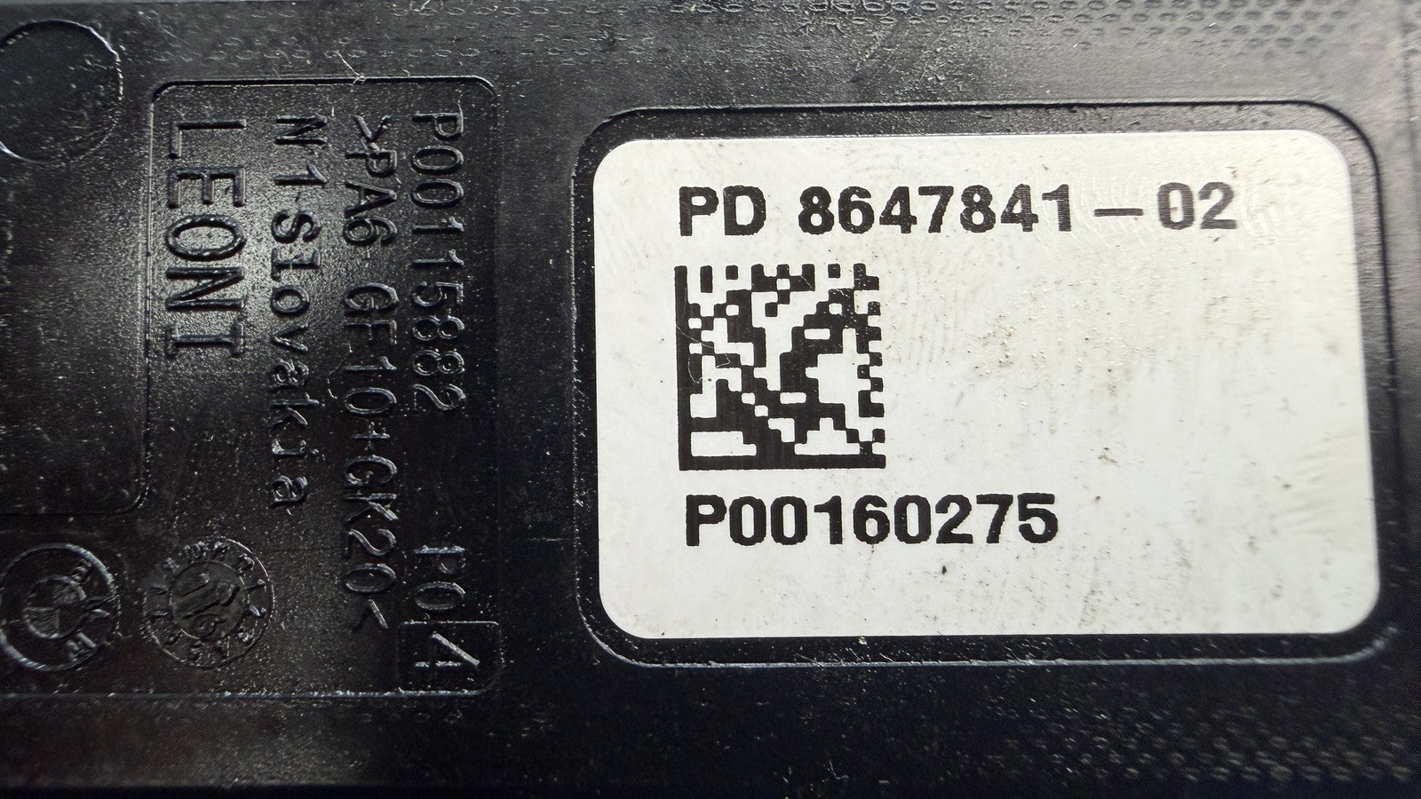 MINI Cooper OEM Integrated Supply Module Unit PD 8647841-02 P00160275