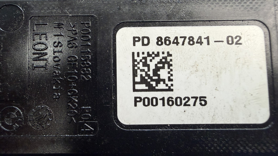 MINI Cooper OEM Integrated Supply Module Unit PD 8647841-02 P00160275