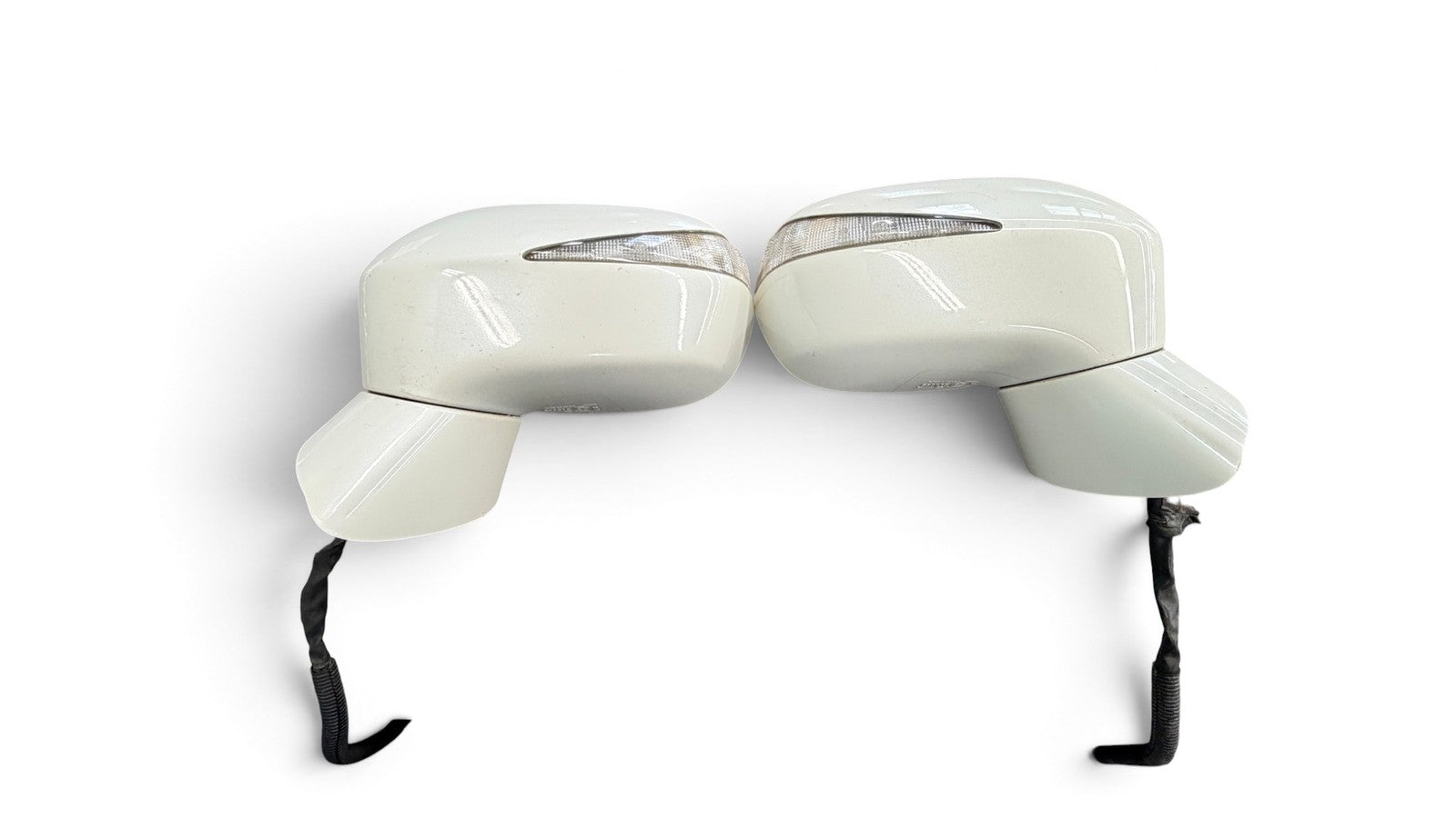 06-11 Honda Civic Sedan OEM Gray Power Mirrors w/ Turn Signals L & R SNA JDM #4