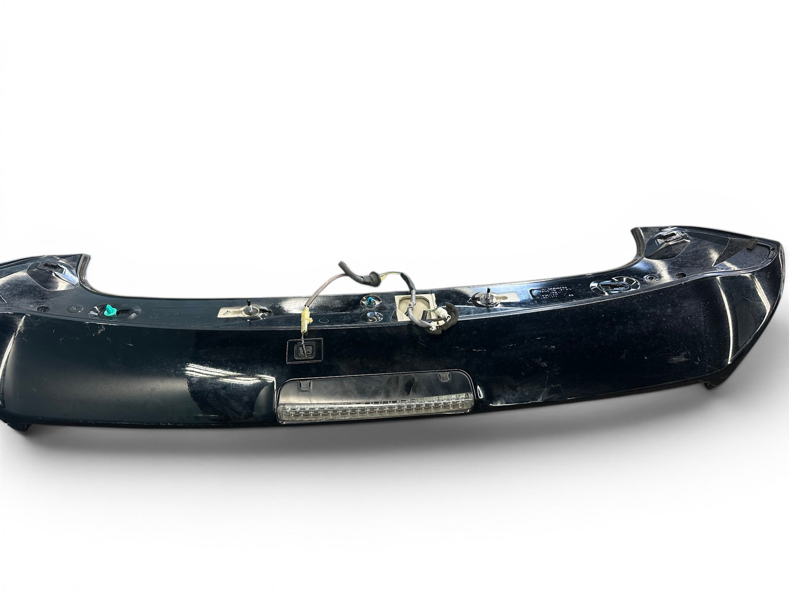 2008-2014 Subaru WRX STI Hatchback OEM Rear Spoiler Wing Black JDM GRB GRF ej257 #2