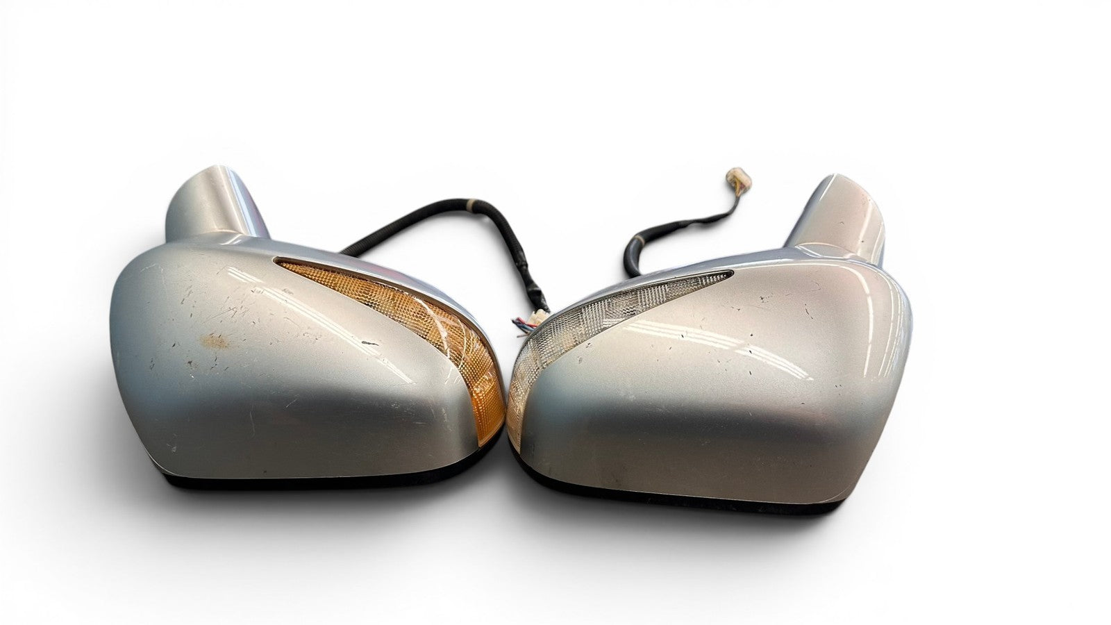 2006-2011 Honda Civic Sedan OEM Gray Power Mirrors w/ Turn Signals L & R SNA JDM # 8