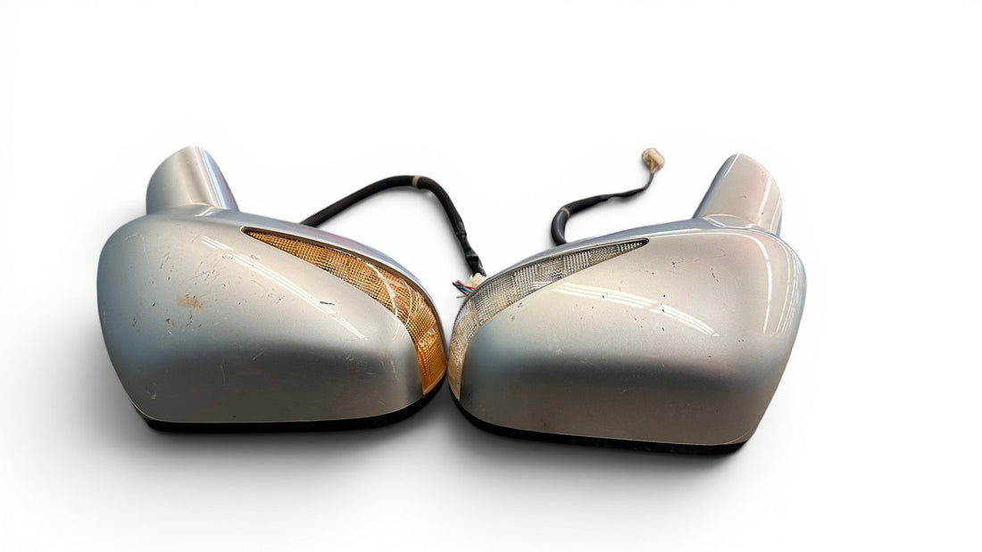 2006-2011 Honda Civic Sedan OEM Gray Power Mirrors w/ Turn Signals L & R SNA JDM # 8