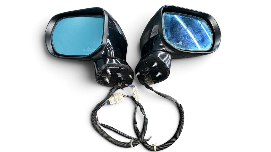 06-11 Honda Civic Sedan OEM Gray Power Mirrors w/ Turn Signals L & R SNA JDM #9