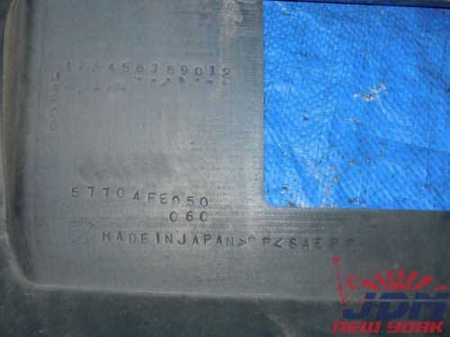 JDM SUBARU IMPREZA STI WRX OEM REAR BUMPER #4 9