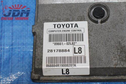 2010 TOYOTA COROLLA 1.8L 4-CYL AUTOMATIC OEM ECU ECM 89661-02L82 2ZR-FE 2