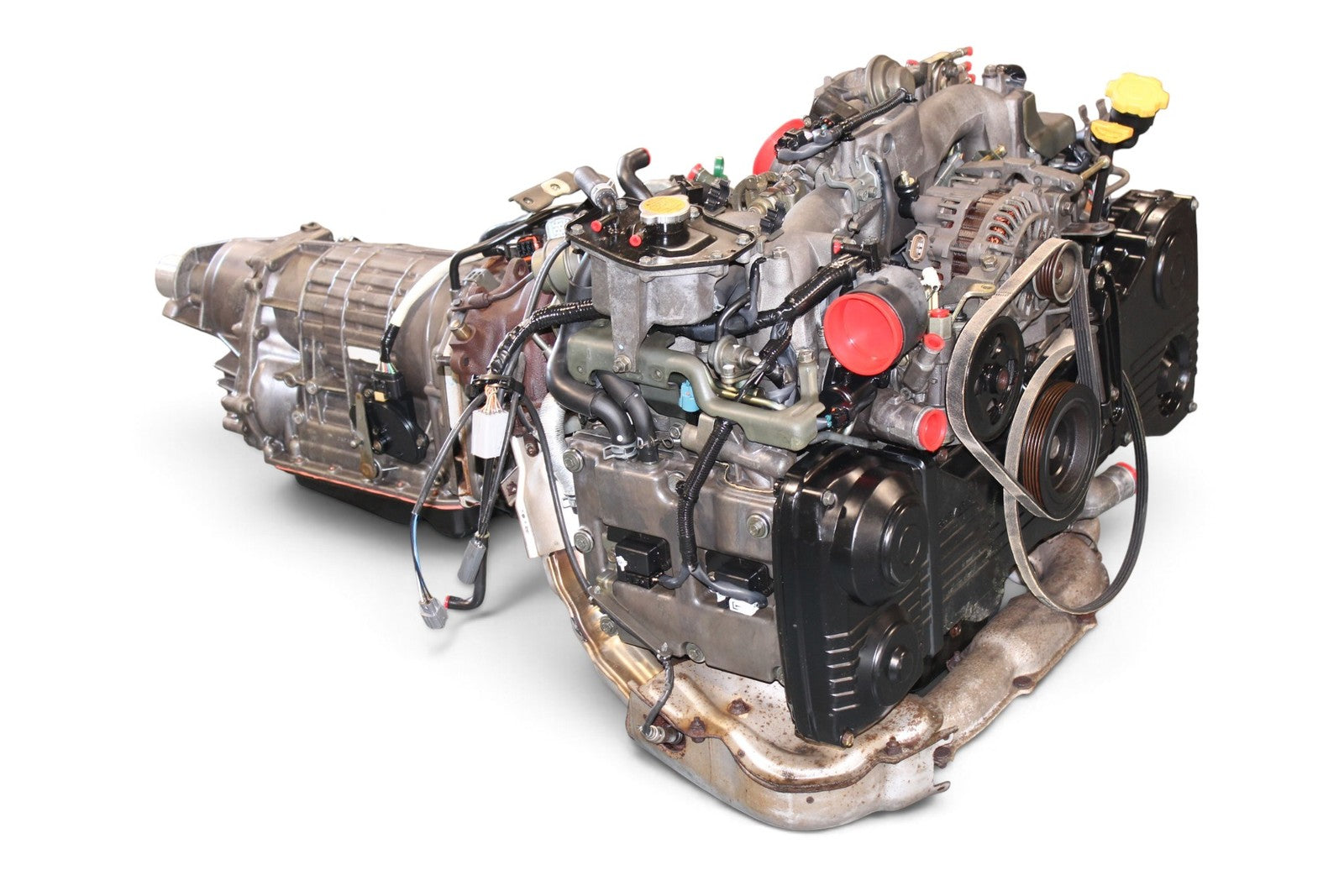 JDM 2002-2005 Subaru Impreza WRX GDA Turbo Engine Auto Trans ej205 tv1b4mb3aa #4
