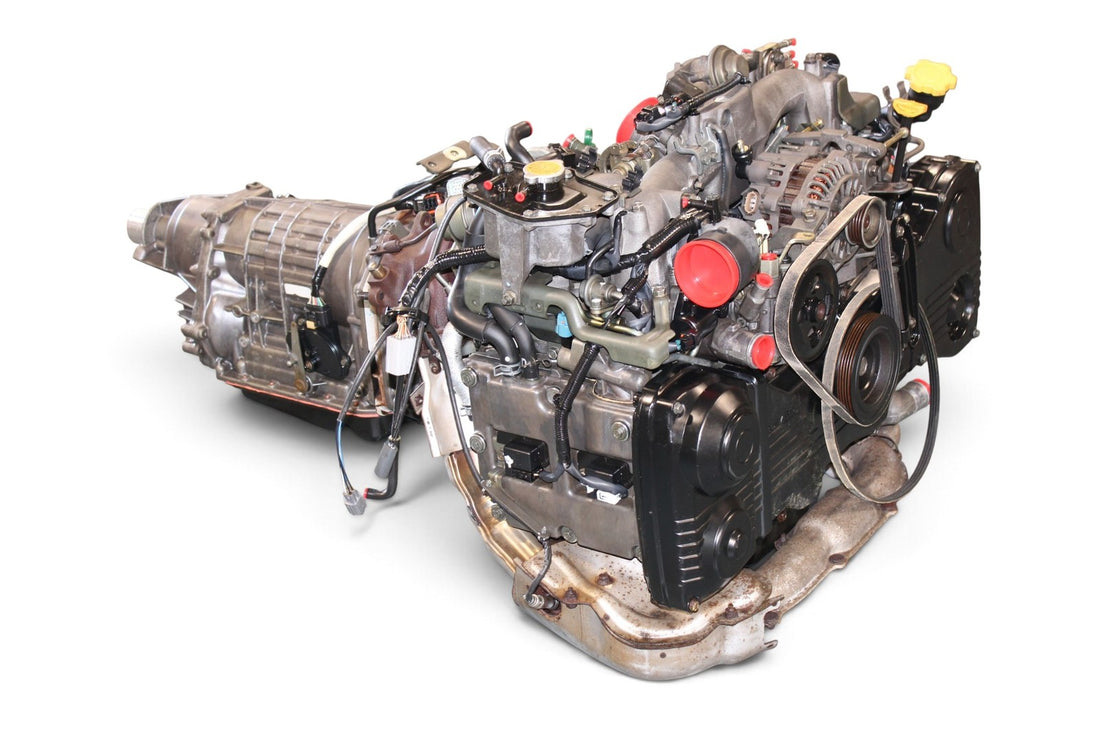 JDM 2002-2005 Subaru Impreza WRX GDA Turbo Engine Auto Trans ej205 tv1b4mb3aa #4