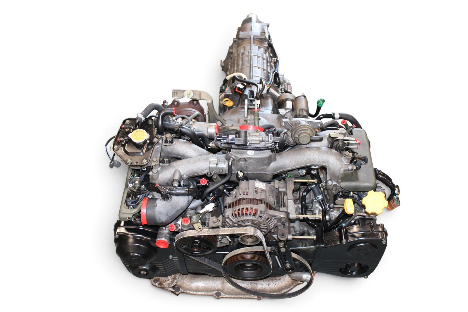 JDM 2002-2005 Subaru Impreza WRX GDA Turbo Engine Auto Trans ej205 tv1b4mb3aa #4