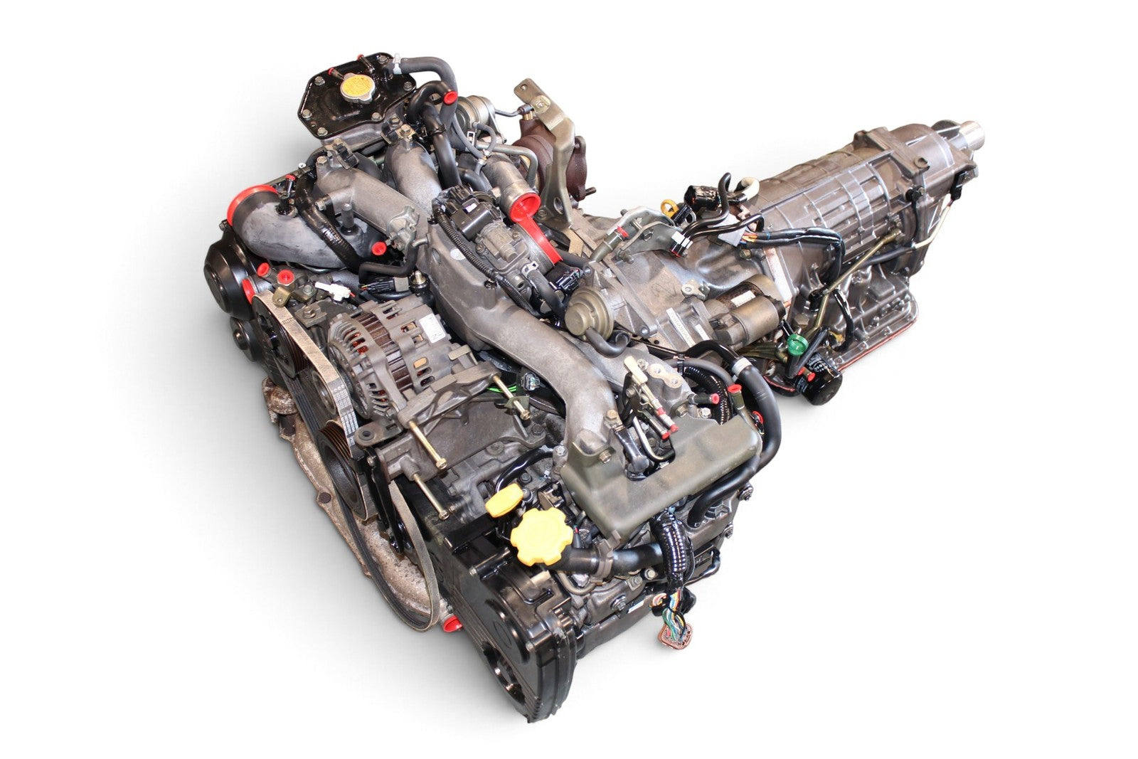 JDM 2002-2005 Subaru Impreza WRX GDA Turbo Engine Auto Trans ej205 tv1b4mb3aa #4