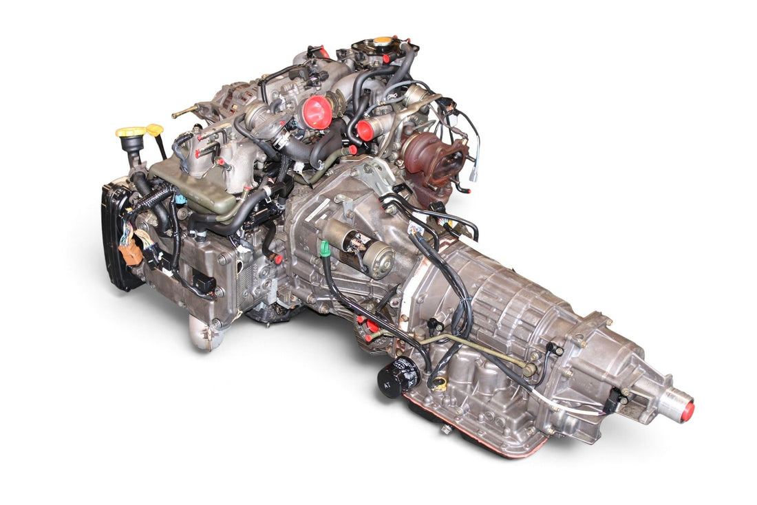 JDM 2002-2005 Subaru Impreza WRX GDA Turbo Engine Auto Trans ej205 tv1b4mb3aa #4