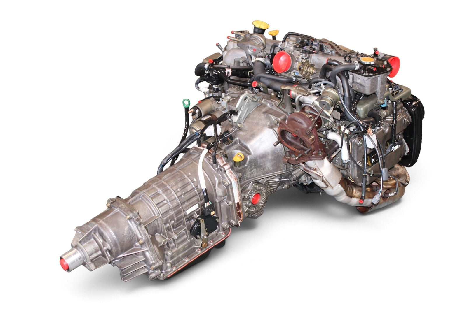 JDM 2002-2005 Subaru Impreza WRX GDA Turbo Engine Auto Trans ej205 tv1b4mb3aa #4