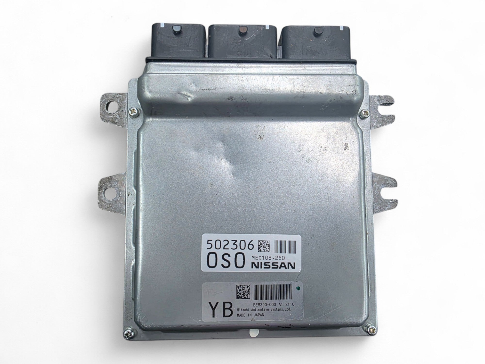 2012-2013 Infiniti G37 Automatic ECU Engine Computer BEM390-000 A1 VQ37VHR JDM