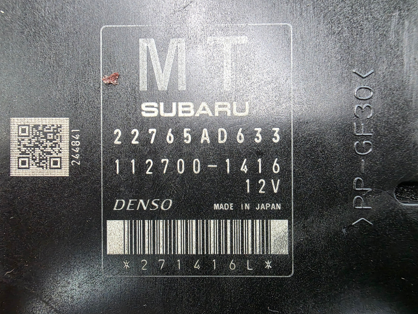 JDM 2013 Subaru BRZ ZC6 OEM 6-Speed Manual Engine ECU Computer fa20 22765ad633
