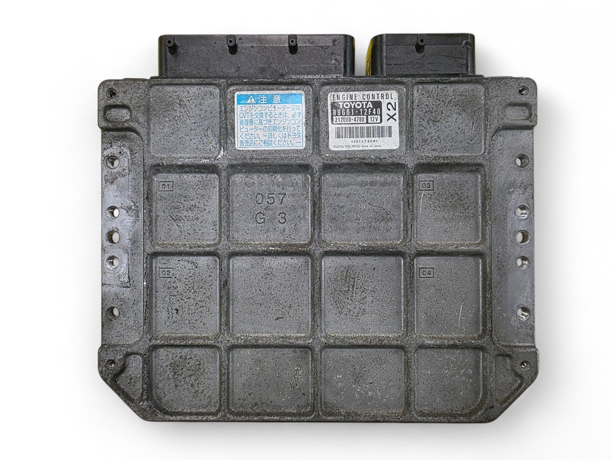 JDM Toyota Corolla Rumion OEM Auto ECU (Engine Computer Unit) 89661-12F40 2zr-fe