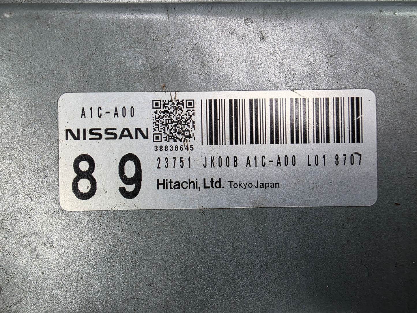 JDM Nissan Fuga KY51 OEM Automatic Transmission Control Module A1C-A00 23751-JK00B vq37vhr
