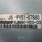 2004-2008 Mazda RX8 OEM Power Steering Control Module JDM F151-67880 00 13B