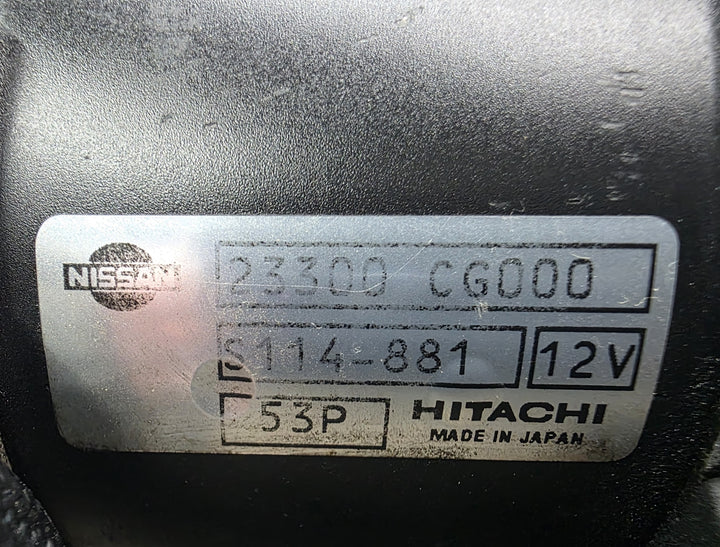 JDM Nissan Fairlady Z 3.5L OEM Automatic Starter 23300-000CG vq35de