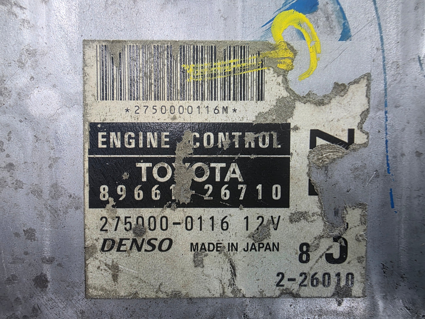 JDM Toyota Grand Hiace / Granvia 3.4L OEM ECU (Engine Control Unit) 5vz-fe 89661-26710