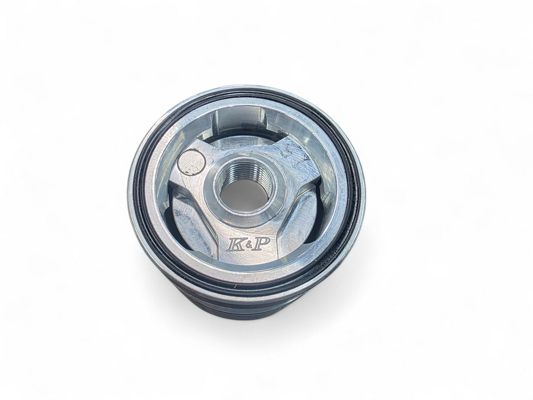 K&P Engineering Cleanable and Reusable Stainless Steel Oil Filter