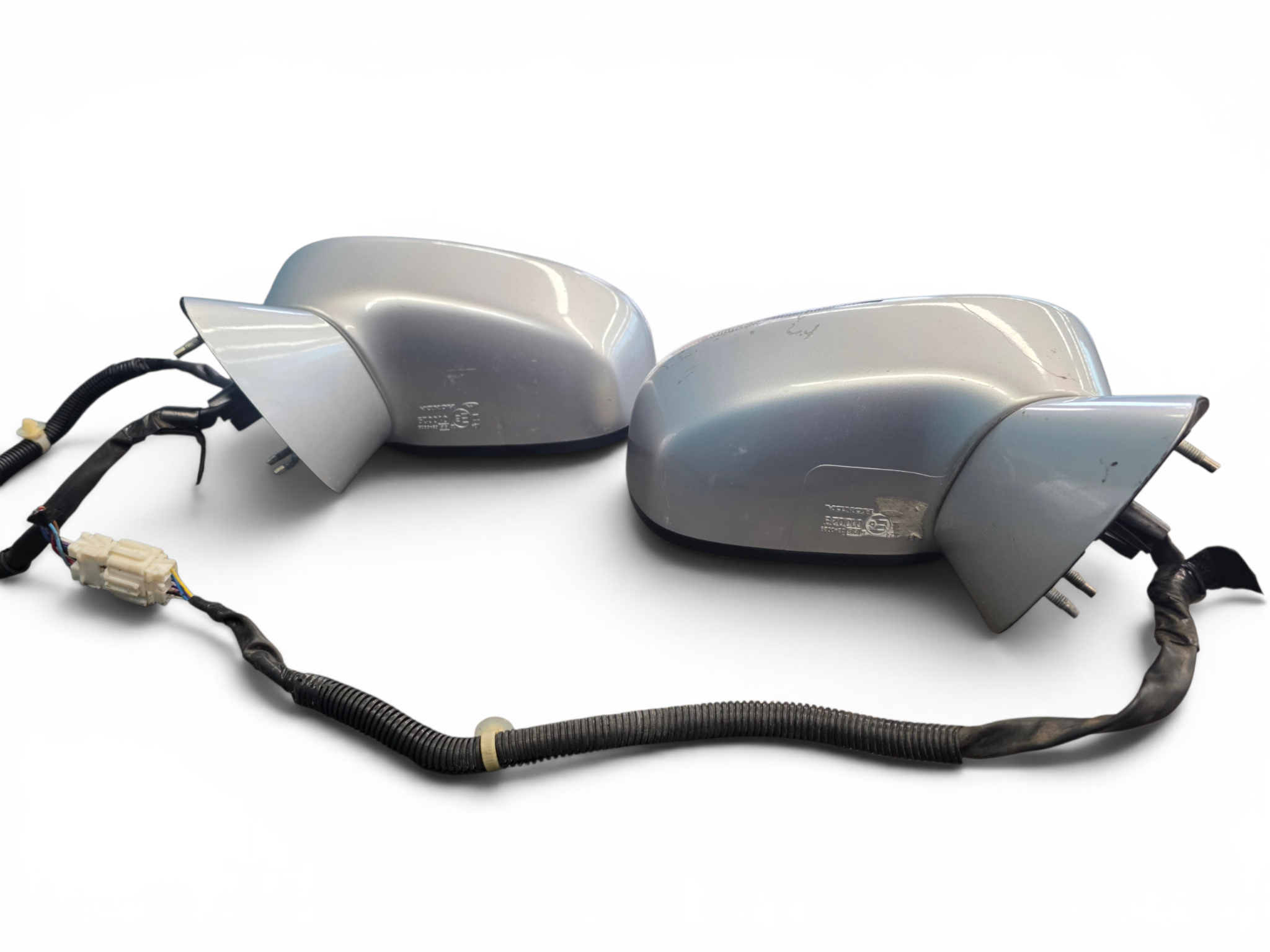 2006-2011 Honda Civic Sedan OEM Gray Power Mirrors w/ Turn Signals L & R SNA JDM #1