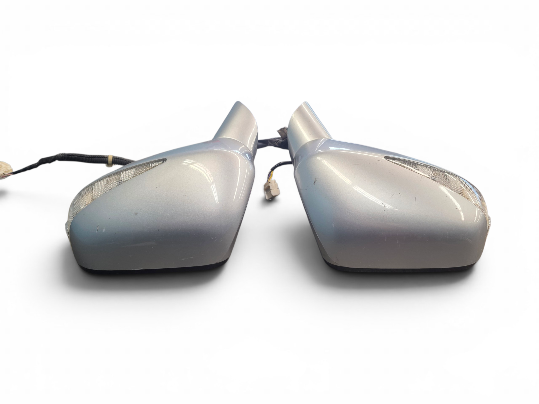 2006-2011 Honda Civic Sedan OEM Gray Power Mirrors w/ Turn Signals L & R SNA JDM #1