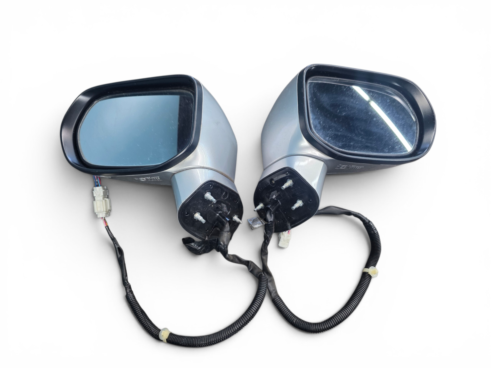 2006-2011 Honda Civic Sedan OEM Gray Power Mirrors w/ Turn Signals L & R SNA JDM #2