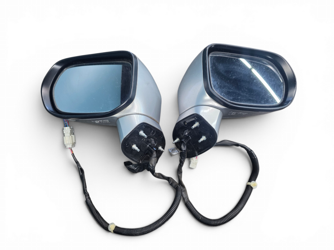 2006-2011 Honda Civic Sedan OEM Gray Power Mirrors w/ Turn Signals L & R SNA JDM #2