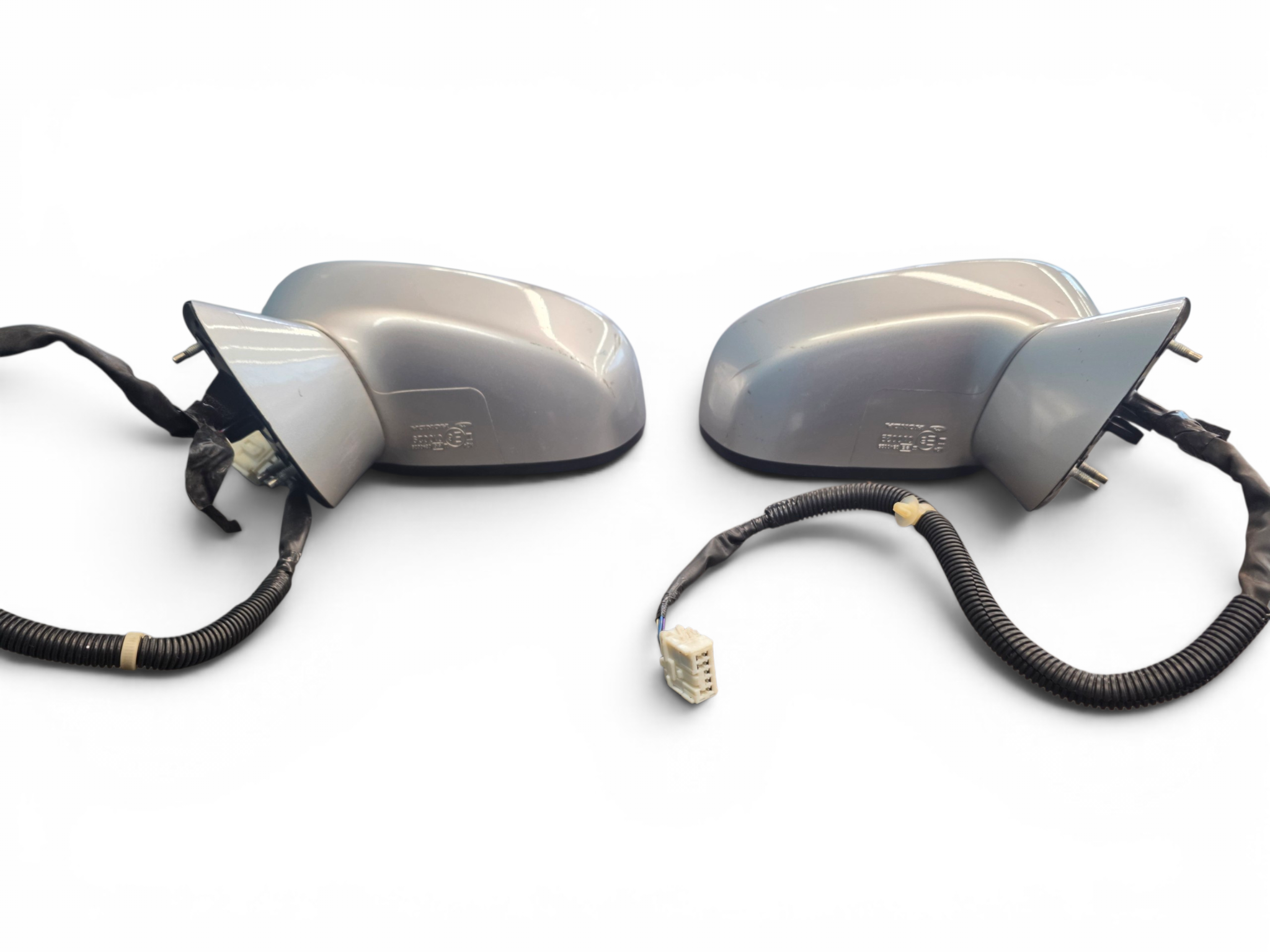 2006-2011 Honda Civic Sedan OEM Gray Power Mirrors w/ Turn Signals L & R SNA JDM #2