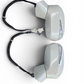 06-11 Honda Civic Sedan OEM White Power Mirrors w/ Turn Signals L & R SNA JDM #3