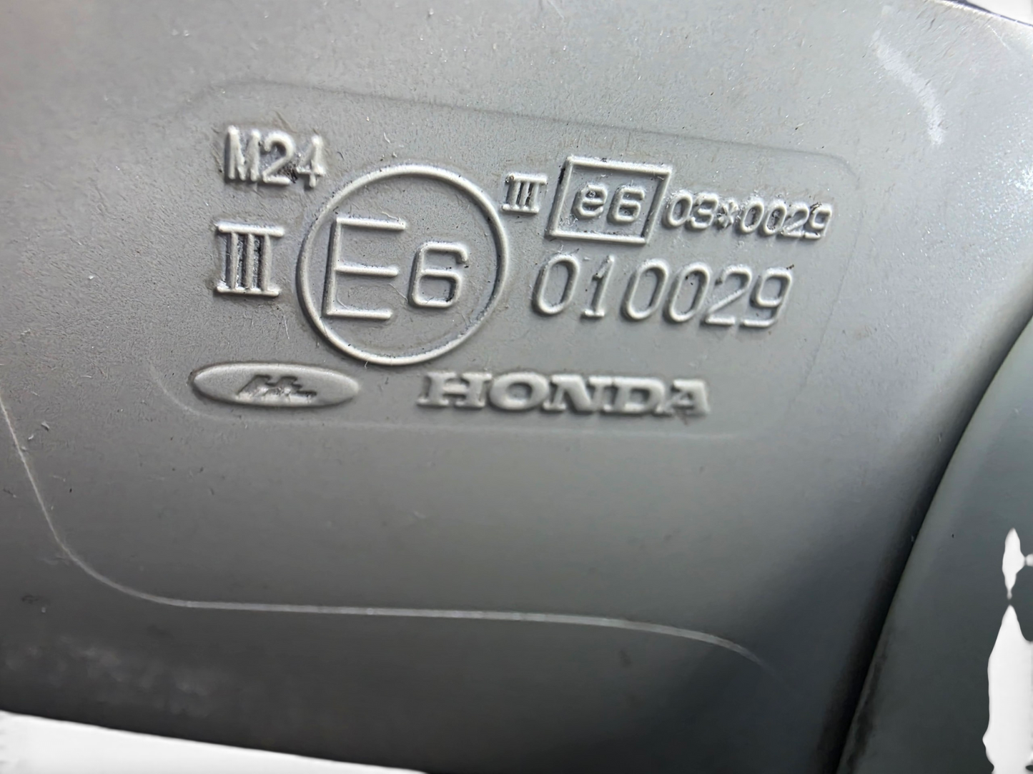06-11 Honda Civic Sedan OEM White Power Mirrors w/ Turn Signals L & R SNA JDM #3