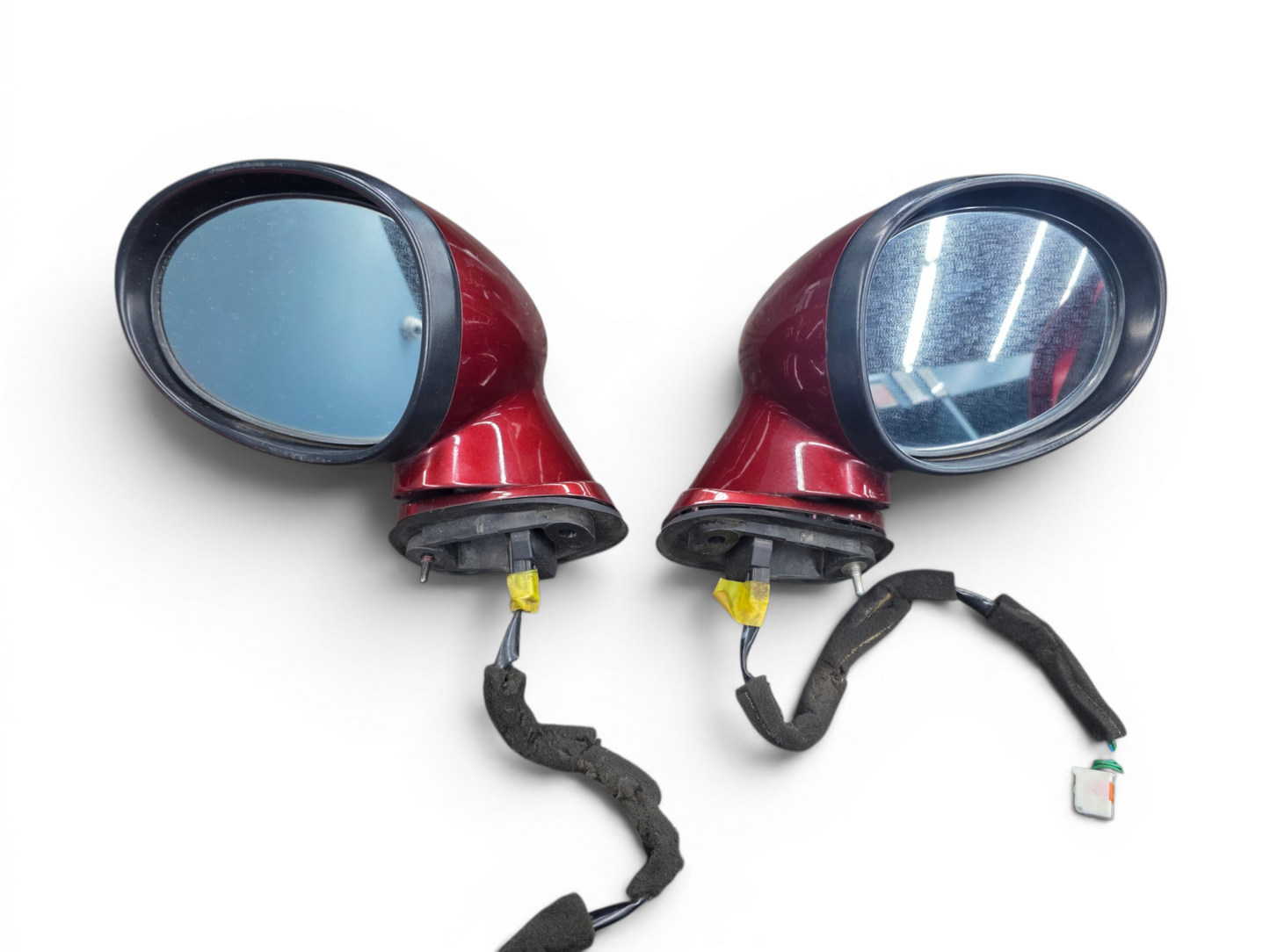 2006-2015 Mazda Miata MX-5 NC OEM Red Power Mirrors Driver & Passenger lf-ve JDM